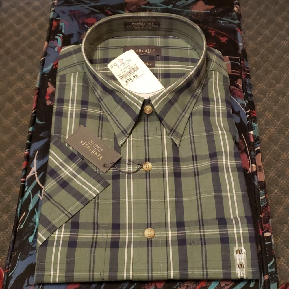 Van Heusen Short Sleeved Shirt